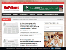 Tablet Screenshot of onprnews.com